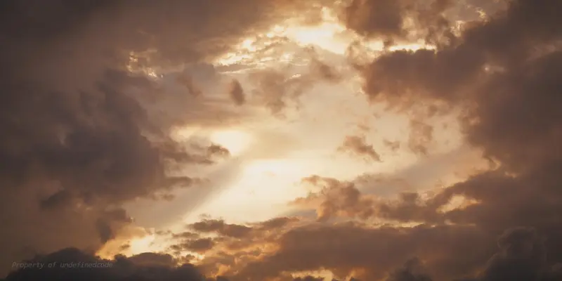 Sunset clouds, captured on October 30, 2024