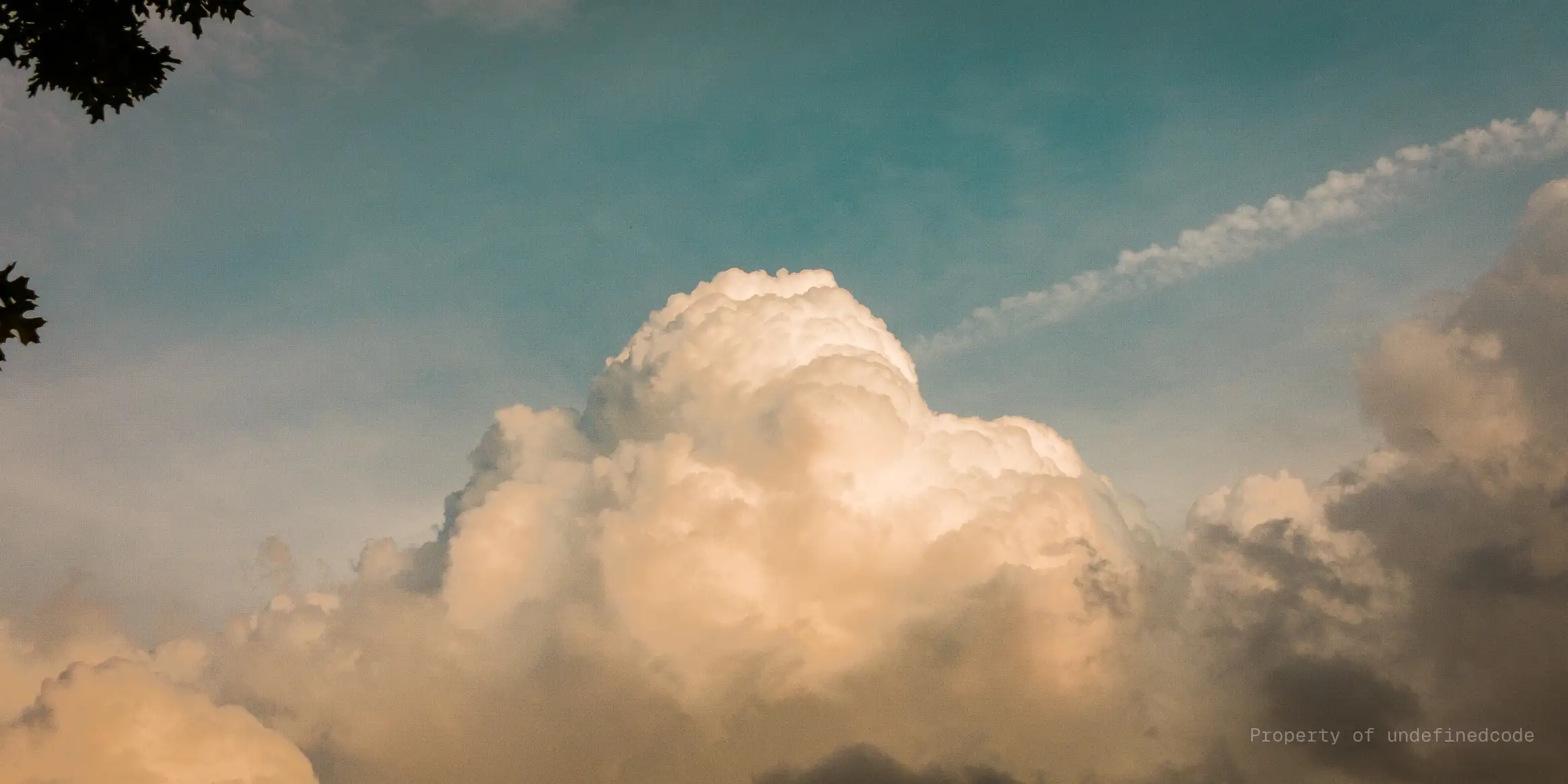 Golden-hour clouds, captured on May 31, 2025