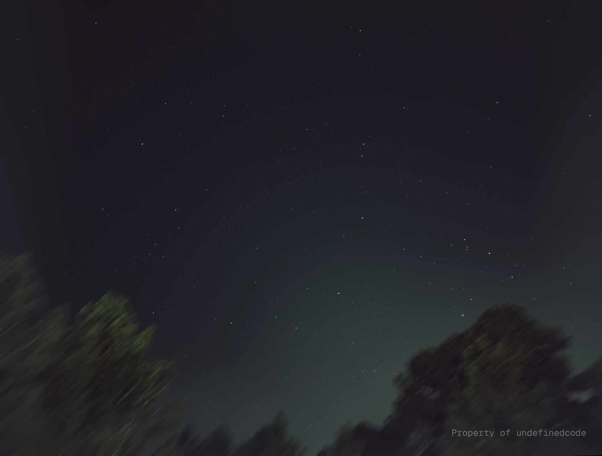 Starfield astrophotography shot, captured on June 28, 2025